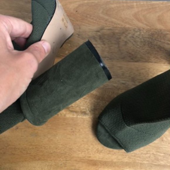 Green Aldo Open Toe Sandal - Picture 5 of 5